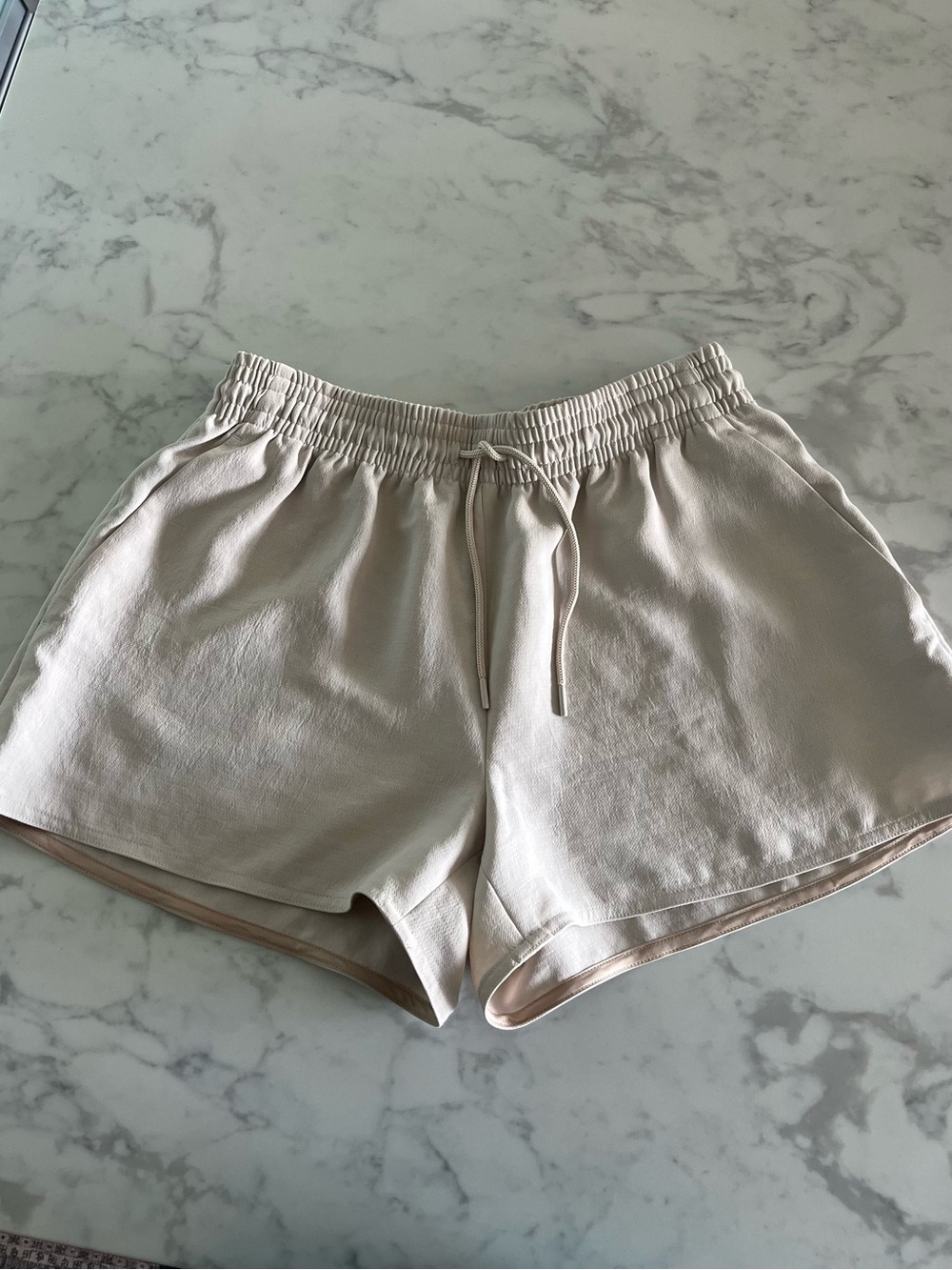 Aritzia Thesis Mini Short in Crepette